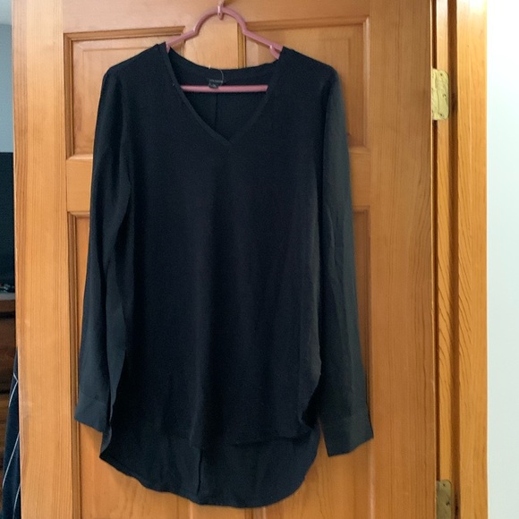 Ann Taylor Mixed Media Blouse - Size M - Picture 1 of 4